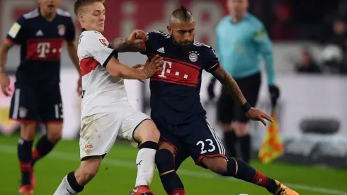 Santiago Ascacibar y Arturo Vidal