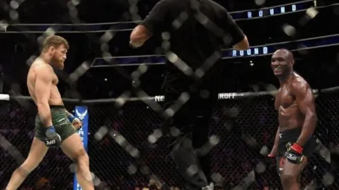 Kamaru Usman quiere pelear con Conor McGregor. De hecho, ha compartido imágenes como esta en sus redes sociales