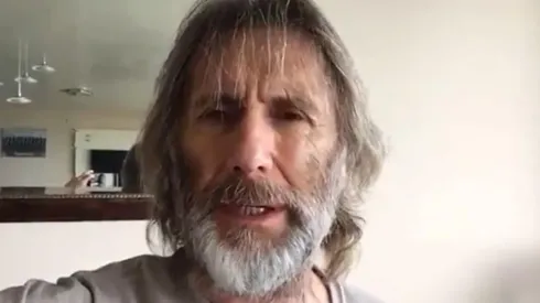 Gareca y su nuevo look.