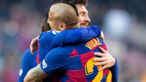 Lionel Messi con Arturo Vidal han formado una fuerte amistad en Barcelona