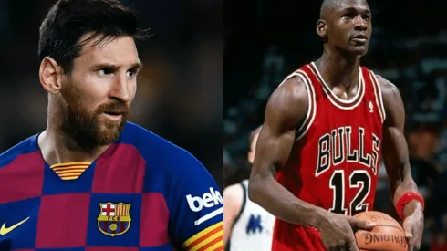 Lionel Messi frente a Michael Jordan