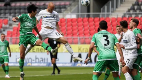 Miiko Albornoz fue titular en derrota del Hannover 96 ante el Sandhausen