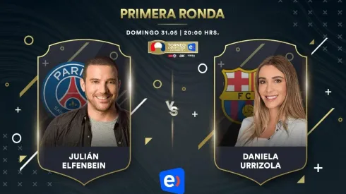 Julián y Dani anuncian un entretenido partido.