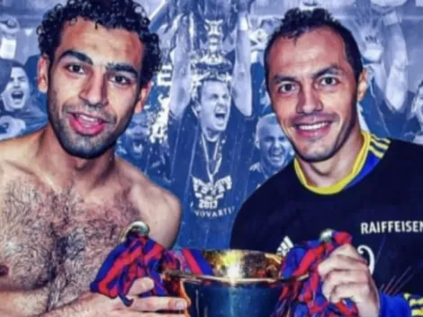 Marcelo Díaz recuerda título junto a Mohamed Salah en el Basilea
