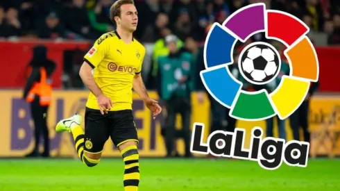 Mario Götze en el Borussia Dortmund esta temporada
