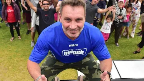 Marcelo Barticciotto utilizó el humor para referirse a una posible estatua en su honor