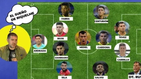 El equipo que sueña Juan Román Riquelme