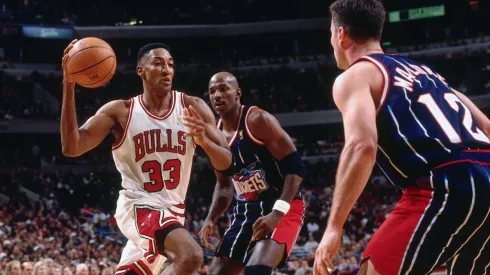 Scottie Pippen ante Houston Rockets