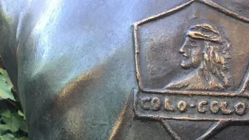 Un adelanto de la estatua de Chamaco.