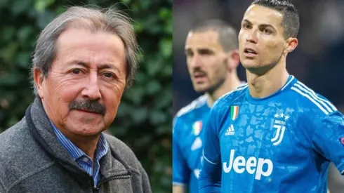 Leonardo Véliz frente a Cristiano Ronaldo