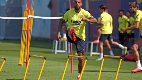 Arturo Vidal ha sido destacado por su forma física tras el dilatado receso en el fútbol español