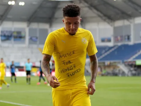 FIFA no quiere que se castiguen homenajes a George Floyd como el de Sancho
