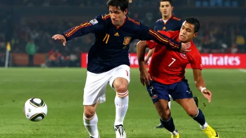 Joan Capdevila vs Chile en Sudáfrica 2010