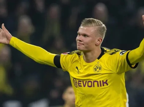 Haaland sorprende con triple saludo de cumpleaños