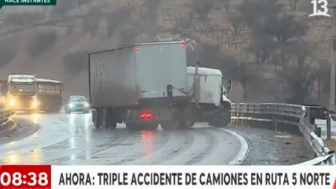 El reportero de "Bienvenidos" terminó presenciando en directo un nuevo accidente.