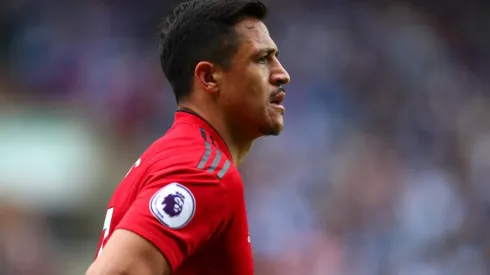 Alexis Sánchez en el Manchester United