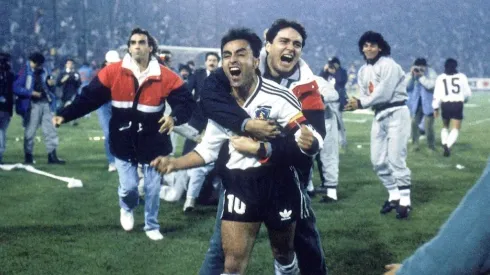 Pizarro celebra el título con Marcelo Oyarzún