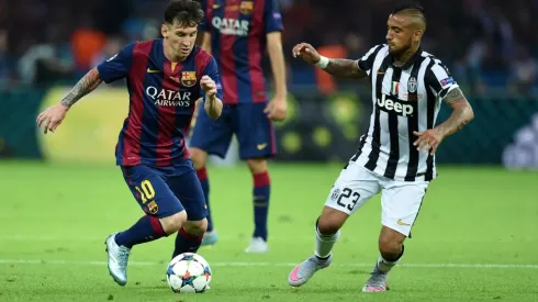 Vidal jugó casi todo el partido condicionado