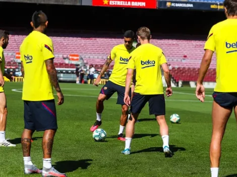 Video: Arturo Vidal se luce con una gran asistencia a Luis Suárez