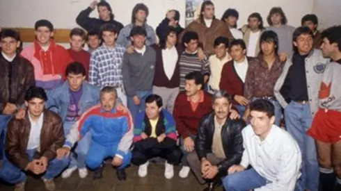 Colo Colo fue felicitado por el plantel de Universidad de Chile en 1991