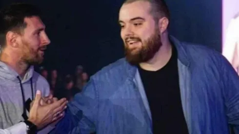 Ibai saluda a Messi de mala forma en un evento