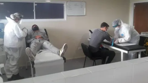 Coquimbo Unido se hace el tes de covid-19