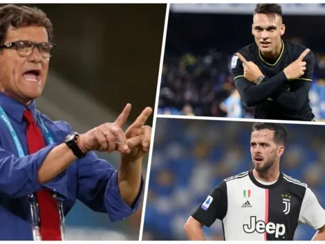 Capello aprueba el fichaje de Lautaro y Pjanic al Barcelona