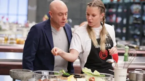 Ignacia Allamand en su último capítulo de "Masterchef Celebrity".