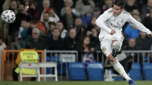 James ha jugado muy pocos minutos en el Madrid