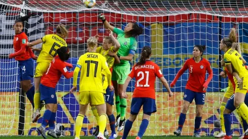 Chile y Suecia en el Mundial de Francia 2019.