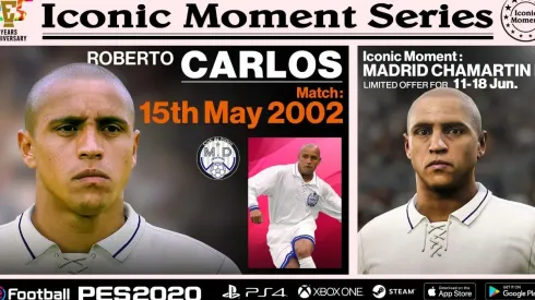 Leyendas del Real Madrid en los Iconic Moment de PES 2020