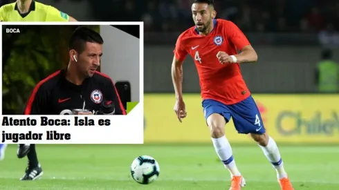 Isla está en el ojo de Boca Juniors.