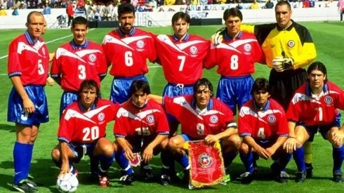 El equipazo de Chile contra Italia en Francia 98.