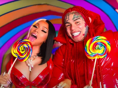 Tekashi 6ix9ine y Nicki Minaj dejan poco a la imaginación con "TROLLZ"