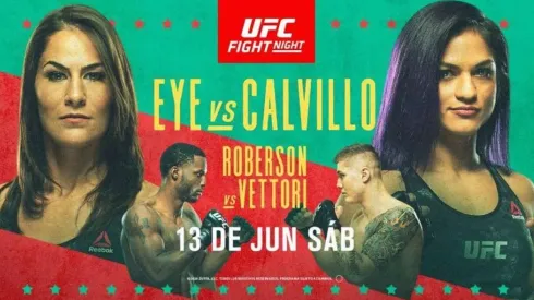 La noche de pelea estará enfocada por segunda semana consecutiva en un combate femenino.
