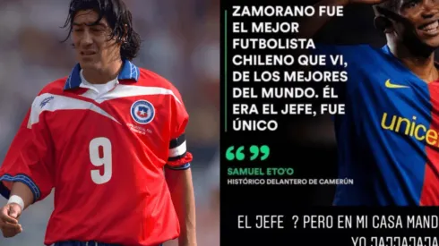 María Alberto trolea a su marido Iván Zamorano