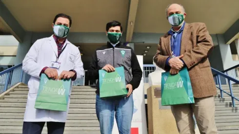 Santiago Wanderers hace importante donación a un hospital de Valparaíso