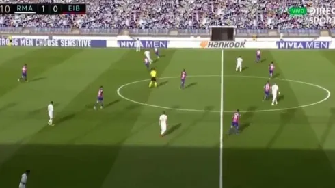 Duelo entre Real Madrid y Eibar.