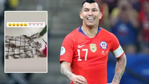 Gary Medel las sufrió todas con la peluquería de su pequeña