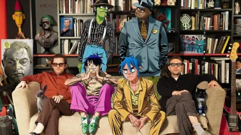 Gorillaz en pleno.