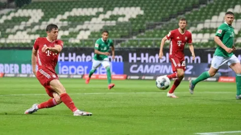 Robert Lewandowski fue el autor del gol que le entregó un nuevo título al Bayern