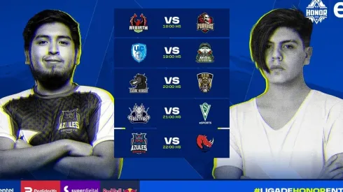 Sexta fecha de la Liga de Honor Entel