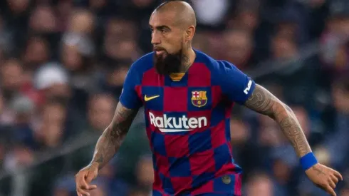 Vidal entró en el segundo tiempo contra Leganés.