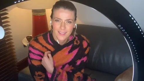 Tonka Tomicic ha hecho el matinal "Bienvenidos" desde su hogar, durante la cuarentena total.