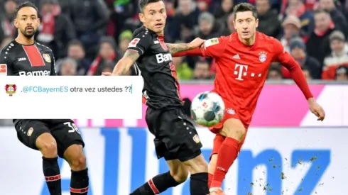Bayer Leverkusen felicitó de manera particular al Bayern Múnich