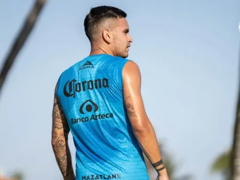 Sebastián Vegas aparece en la práctica de Mazatlán FC