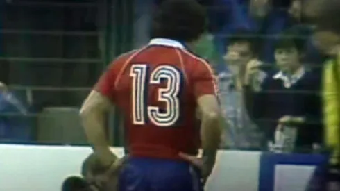 Caszely se lamenta en España 82.