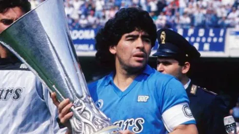 Diego Maradona es el máximo ídolo de Napoli en su historia
