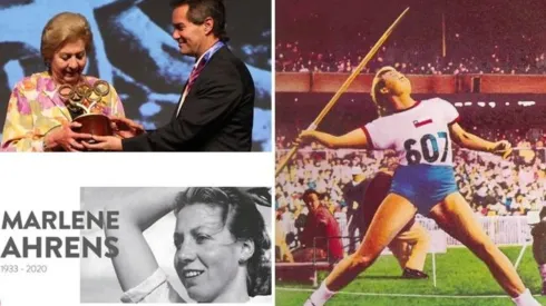 La chilena Marlene Ahrens se destacó entre la década del '50 y el '60 con un registro imbatible de ocho medallas en Sudamericanos de Atletismo, Juegos Panamericanos y Juegos Iberoamericanos.