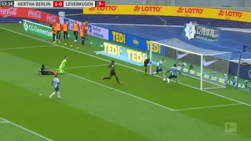 Gol de Lukebakio para el Hertha Berlín